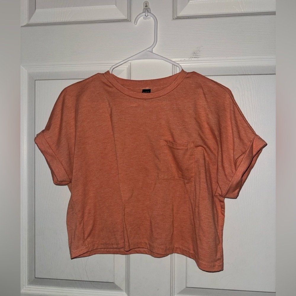 SHEIN Orange Crop Top